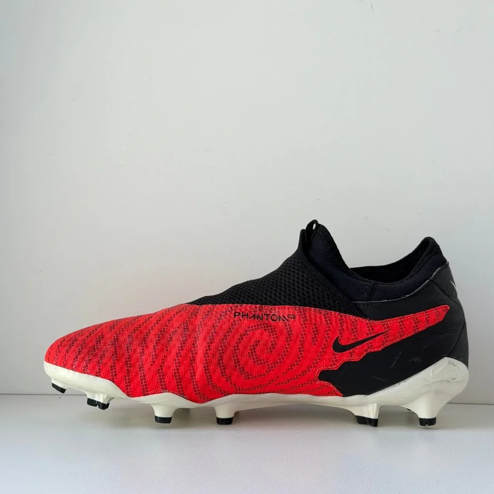 Nike Phantom GX Academy DF FG MG Soccer Cleats Mens 9.5 'Ready Pack' Red Black